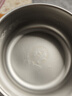 保溫飯盒不銹鋼便當盒 米色2大2小【配保溫袋+勺筷】 曬單實(shí)拍圖