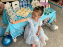 巴拉巴拉寶寶公主裙兒童艾莎連衣裙女童網(wǎng)紗裙2025夏208225111046 曬單實(shí)拍圖