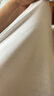 無(wú)印良品（MUJI）女式水洗平紋襯衫領(lǐng)長(cháng)袖襯衫襯衣外套內搭春季款外衣女裝上衣 白色 M 160/84A 曬單實(shí)拍圖