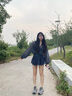CAMILA KSENIA老爹鞋女士2025新款夏季時尚厚底增高百搭網(wǎng)面透氣休閑運動女鞋子 灰色 37 曬單實拍圖