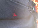 Navigare意大利小帆船男半開(kāi)領(lǐng)長(cháng)袖T恤秋冬內搭上衣純色打底衫X1335041011 曬單實(shí)拍圖