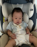 貝倍適（BAYBETSS）兒童安全座椅汽車用0-4-12歲寶寶360度旋轉(zhuǎn)嬰兒車載坐椅ISOFIX 米灰色【遮陽棚+上拉帶+側(cè)保護(hù)】 曬單實拍圖