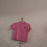 巴拉巴拉童裝兒童短袖t恤女童夏裝大童速干甜美印花上衣 玫紅60128 140 曬單實(shí)拍圖
