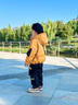 G.DUCKKIDS童裝男童秋裝套裝2025新款兒童運動套裝男孩工裝兩件套春秋季衣服 黃色 110 建議身高100-110cm年齡4-5歲 曬單實拍圖