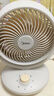 美的（Midea）【小型風扇】輕音臺式桌面空氣循環(huán)扇家用柔風電風扇宿舍辦公迷你臺扇落地扇空調(diào)伴侶 GAF18AD 曬單實拍圖
