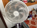 美的（Midea）【颶風(fēng)節(jié)能】七葉柔風(fēng)立式電風(fēng)扇/家用輕音落地扇/臺(tái)式小型風(fēng)扇/大風(fēng)力遙控定時(shí)搖頭風(fēng)扇 SAH35BSJ 曬單實(shí)拍圖