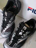 斐樂（FILA）【易烊千璽同款】男鞋德訓(xùn)鞋運(yùn)動鞋2025夏季新款跳跳鞋休閑鞋 黑/灰銀-BG 43 曬單實拍圖