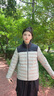波司登（BOSIDENG）【疊變】三合一沖鋒衣鵝絨羽絨服防水男女同款外套B250331320 灰茶綠/松綠色|4070/4199|407N M 165/88A 體重約110-120斤 曬單實拍圖