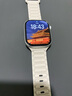 Apple/蘋果 Watch Series 10 智能手表GPS+蜂窩款46毫米銀色鋁金屬表殼丹寧色運動型表帶S/M MWYF3CH/B 曬單實拍圖
