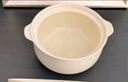 幾物森林 陶瓷碗雙耳碗泡面碗學(xué)生宿舍大湯碗家用一人食帶蓋勺奶油白800ml 曬單實(shí)拍圖