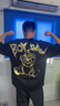 BOY LONDON【范丞丞同款】夏季短袖情侶小熊涂鴉滿印潮牌T恤N01019 黑色 M 此款偏大，建議拍小一碼 曬單實(shí)拍圖