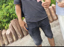 Canter Koala jeans ck牛仔短褲 夏季男士復(fù)古百搭中褲休閑褲男裝直筒新款男褲 3188灰色 薄款 34 曬單實(shí)拍圖