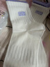 貓人女士襪子女秋季【100%純棉刺繡】中筒襪抑菌防臭女襪25年新品5雙 曬單實(shí)拍圖
