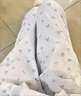 新款女童褲子薄款夏季透氣女童寬松休閑褲百搭洋氣2025碎花褲潮流 杏色 160 曬單實(shí)拍圖