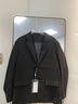 羅蒙（ROMON）英倫風(fēng)西服外套秋冬季寬松時(shí)尚復古西裝百搭夾克男士上裝 黑 XL 曬單實(shí)拍圖
