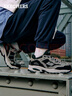 斯凱奇（Skechers）男鞋秋季厚底老爹鞋休閑熊貓鞋軟底運(yùn)動鞋237067 曬單實拍圖