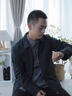 報喜鳥(niǎo)夾克男裝【三防面料】磨毛內里商務(wù)休閑翻領(lǐng)夾克衫百搭純色外套男 藏青 L -48(175/96) 曬單實(shí)拍圖