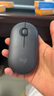 羅技（Logitech）時(shí)尚系列 PEBBLE鼠標 無(wú)線(xiàn)藍牙鼠標 辦公靜音鼠標 女性鼠標對稱(chēng)鼠標 鵝卵石造型 石墨黑 曬單實(shí)拍圖