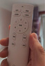 美的（Midea）風(fēng)扇燈餐廳吊扇燈led臥室燈隱形扇葉遙控三防燈具熟睡風(fēng)包安裝 曬單實拍圖