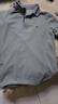 七匹狼短袖T恤男夏季男士翻領(lǐng)POLO保羅衫冰絲光棉舒彈透氣冰爽男裝上衣 103(灰藍) XL (175) 92A 曬單實(shí)拍圖