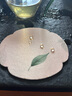 南山先生 茶具配件桌面防滑墊防水茶墊中式印花杯墊套組花意濃杯墊五件套 花意濃杯墊五件套 曬單實拍圖
