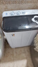 小鴨牌洗衣機半自動雙桶雙缸家用大容量小型租房宿舍波輪脫水甩干兩用雙杠省電老式強動力易操作以舊換新 13.5公斤【洗8.5+脫5｜強勁電機終身聯(lián)?！?曬單實拍圖