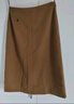 Olrain歐芮兒法式卡其色半身裙女春裝新款高腰顯瘦直筒鉛筆裙 卡其色 M 曬單實(shí)拍圖