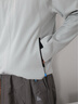 SKYPEOPLE天空人 男士 Gridfleece? 復合抓絨連帽夾克 大理石灰 L 曬單實(shí)拍圖