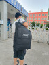 JCZS德國初高中學(xué)生被子收納袋帶輪子牛津布搬家大容量打包行李袋加厚 【升級可擴展三層】黑色（靜音滑輪/加厚耐磨） 【可裝12斤棉被】特厚牛津布 曬單實(shí)拍圖