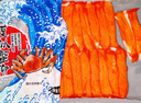 美加佳 即食鱈魚(yú)蟹柳270g  魚(yú)肉含量60% 低脂輕食 即食模擬蟹肉棒  曬單實(shí)拍圖