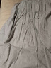 無(wú)印良品（MUJI）女式 棉紗 抽褶裙 長(zhǎng)半身裙女款裙子25年秋季女裝 BE1XTA5A 深藏青色 S (155/62A) 曬單實(shí)拍圖