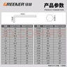 綠林內六角扳手家用萬(wàn)能工具套裝六角螺絲刀 公英制盒裝內六角30件套  曬單實(shí)拍圖