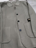 皮爾卡丹（pierre cardin）男裝2025年新款潮針織夾克休閑翻領(lǐng)青年開(kāi)衫外套春秋薄款衣服 卡其色 180 XXL【適合135-150斤】 曬單實(shí)拍圖