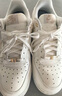 耐克NIKE七夕禮物 女空軍一號 AIR FORCE 1運(yùn)動鞋F(xiàn)V3654-111帆白39 曬單實拍圖