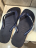 havaianas哈唯納2025春夏新品Rubber海邊夾角人字拖防滑沙灘拖鞋夏浴室涼拖 0555-海軍藍 41-42 巴西碼 曬單實(shí)拍圖