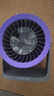 慕向小風(fēng)扇壁掛電風(fēng)扇廚房空氣循環(huán)扇制冷大風(fēng)力桌面風(fēng)扇便攜式風(fēng)寶免打孔掛墻宿舍廁所衛(wèi)生間usb充電 【深空灰-充插兩用】100檔大冷風(fēng) | 免打孔掛墻 曬單實拍圖