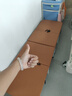 葵竹冉韻折疊床單人床家用成人午休床辦公室折疊簡(jiǎn)易床午睡躺椅行軍陪護床 海綿款貓爪皮60*190【附8輪】 【默認白架】 曬單實(shí)拍圖