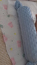 babycare嬰兒安撫枕寶寶多功能睡覺(jué)抱枕透氣軟枕月光石藍(lán)40*12CM-0-6個(gè)月 曬單實(shí)拍圖