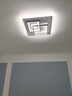 歐普照明led吸頂燈2025新款客廳主燈全光譜護(hù)眼智能臥室餐廳燈具 包安裝-三室一廳-黑色-三色變光 曬單實(shí)拍圖