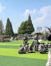 型公館學(xué)生軍訓(xùn)專用腰帶松緊彈力腰帶男初高中大學(xué)生女軍訓(xùn)必備用品皮帶 迷彩卡其（西瓜紋） 曬單實(shí)拍圖