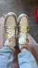 Jordan男休閑鞋喬丹AJ1 JORDAN 1 運動鞋553558-169米灰/奶白41 曬單實拍圖