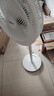美的（Midea）電風(fēng)扇家用7葉落地扇搖頭電風(fēng)扇循臥室宿舍輕音風(fēng)扇臺式桌面小型風(fēng)扇臺地兩用升級款 白色丨7葉臺地兩用 曬單實(shí)拍圖