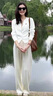 班尼路S&K系列毛衣女裝針織衫開(kāi)衫外套上衣服秋冬新款小香風(fēng)高級(jí)感長(zhǎng)袖 黑#純色 【軟糯親膚】 S 曬單實(shí)拍圖