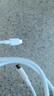 華為6A數(shù)據(jù)線 USB Type-C轉(zhuǎn)USB Type-C 線長(zhǎng)1m/高品質(zhì)線芯/持久耐用 白色 曬單實(shí)拍圖