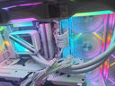 AMD 撼訊華碩盈通瀚鎧RX9070XT 16G 超合金游蕩者暗黑犬紅魔花嫁白色臺式機電腦游戲獨立顯卡 瀚鎧 RX9070XT 16G 超合金 白色 曬單實(shí)拍圖