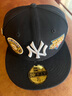 NEW ERA【七夕禮物】紐亦華MLB棒球帽世界大賽硬頂全封刺繡NY平檐帽5950 13529389-藏青色 738 58cm 曬單實拍圖