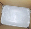 妙潔一次性飯盒 方形帶蓋800ml*50只 食品級野餐打包湯碗筷可微波加熱 曬單實(shí)拍圖