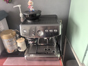 鉑富（Breville）BES876 半自動(dòng)咖啡機 家用意式 研磨奶泡一體式 智能輔助壓粉系統 大容量水箱 25擋研磨 鍛光銀 曬單實(shí)拍圖