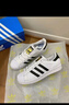 阿迪達(dá)斯adidas三葉草貝殼頭SUPERSTAR男女休閑鞋EG4958 40碼 曬單實(shí)拍圖