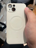 KEKLLE【親膚磁吸】適用iPhone13手機殼 蘋果13保護套 親膚液態(tài)硅膠磁吸鏡頭全包軟殼保護套 象牙白 曬單實拍圖